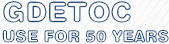 GDETOC Use for 50 years